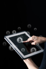Buy Bitcoin on Tablet PC