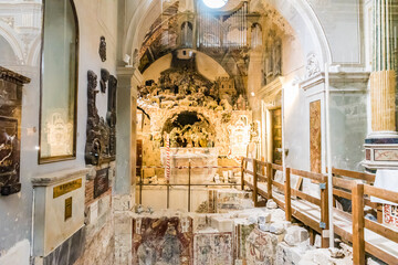 Matera Cathedral (Cattedrale di Santa Maria della Bruna e di Sant'Eustachio) in  Matera, Italy.