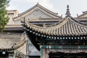 Naklejka premium Buildings of the Great Mosque in Xi'an, China