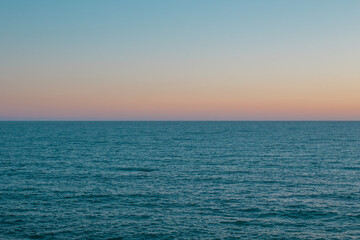 Fototapeta premium sunset over the sea