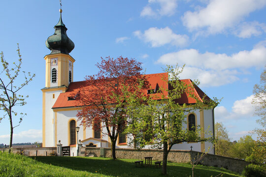 Wildsteig, A Little Village In Bavaria