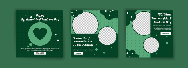 Social media post template for random acts of kindness day. Happy Random Acts of Kindness Day. Random Acts of Kindness For Kids: 30 Day Challenge. 1001 Ideas random acts of kindness day.