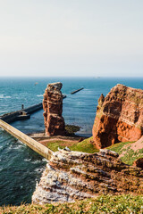 Lange Anna, Wahrzeichen auf Helgoland, Nordsee, Schleswig-Holstein, Deutschland 