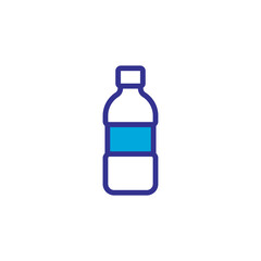 plastic bottle icon vector design trendy