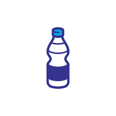 plastic bottle icon vector design trendy