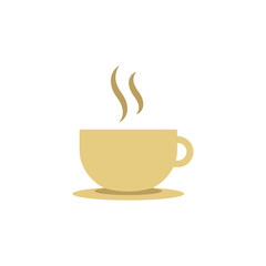 Cup of coffee vector.