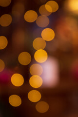 Fototapeta premium Bokeh background..Happy new year, merry christmas and Valentine’s day, greeting card, gift packages.