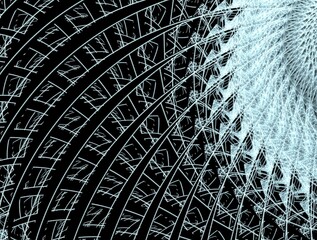 Imaginatory fractal background Image