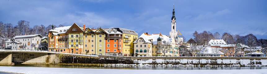 famous old town of Bad Tolz - Bavaria