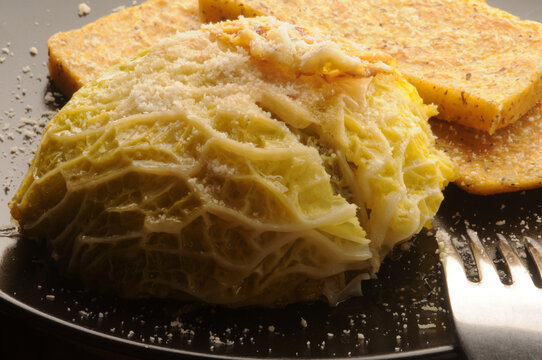 Verze ripiene con polenta ft2101_4376 Brassica oleracea var. sabauda