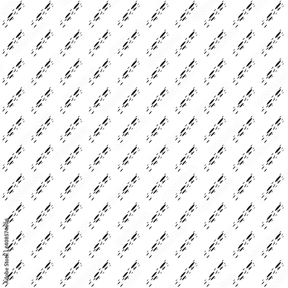 Aufkleber abstract symmetrical pattern of distorted circles in black and white