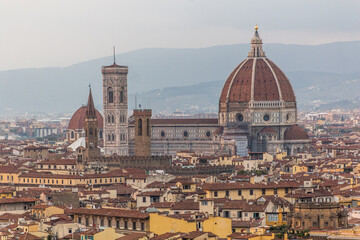 Obraz premium Skyline of Florence with the Cathedral (Duomo), Italy