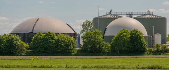 Biogasanlage zur Stromerzeugung und Energiegewinnung