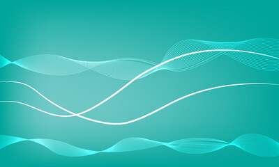 abstract blue wave background