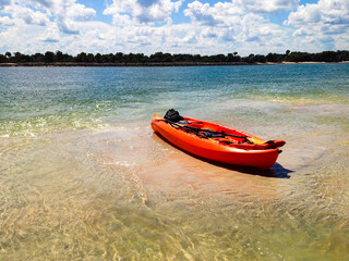 Kayak on the Beach