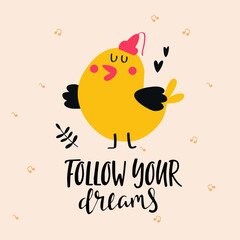 cute cartoon vector birds illustrtations prtint t shirt  bear selfie pattern 