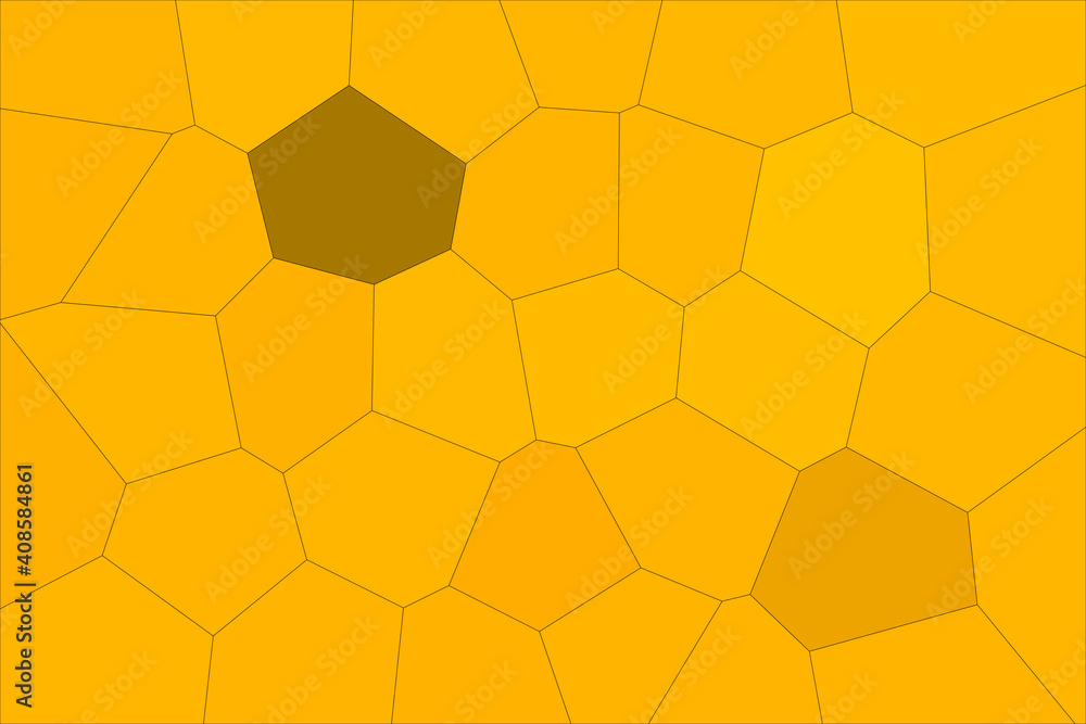 Poster seamless pattern with honeycombs. illustration of a honeycomb. abstract geometric background. decora