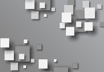 Abstract gray 3d grid backgrounds for web, templates, posters, covers, business, presentations and other needs
