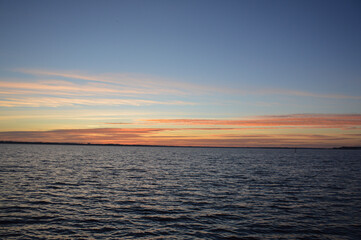 Obraz premium sunset over the sea
