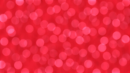 Blur red Air bubbles on red background