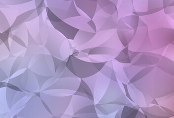 Light Purple, Pink vector abstract mosaic background.