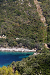 Picturesque bay on island Lastovo, Croatia.