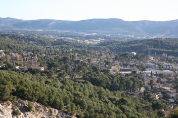 Fototapeta na wymiar Route des Montagnes 