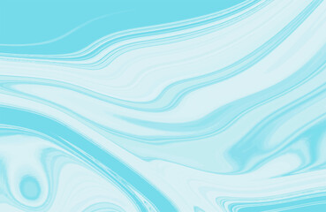 Ocean abstract- ART. Luxury marble. The style incorporates a marble swirl. Very beautiful light blue paint. vector illustration