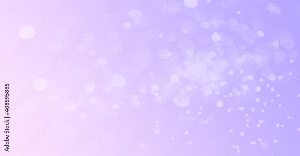 Poster abstract soft lilac background with bokeh