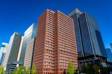 東京都 丸の内 高層ビル群 © 健太 上田