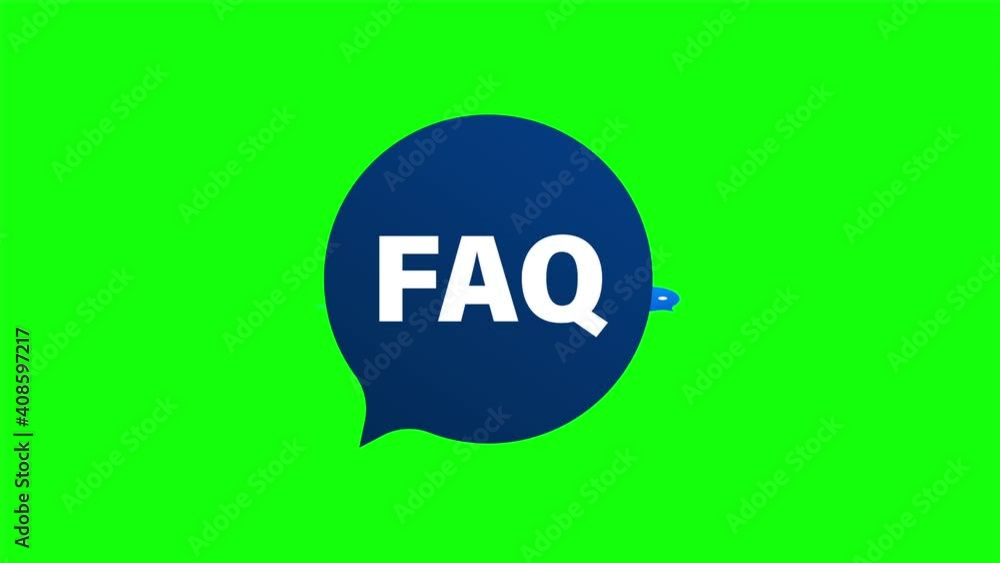 Poster frequently asked questions faq banner. computer with question icons. stock illustration.