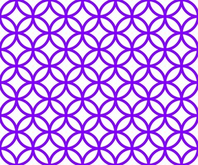 七宝　日本　伝統　文様　シームレス