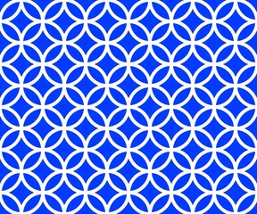 七宝　日本　伝統　文様　シームレス