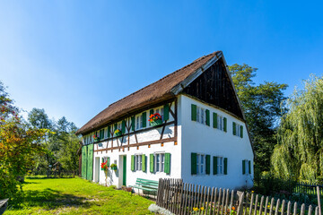 Staudenhaus, Landidylle, Gessertshausen, Bayern, Deutschland 