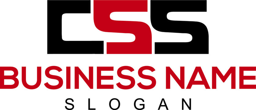 CSS letter Logo Icon For New Business
