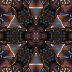 This is an Illustration abstract kaleidoscope with design art, wall art, unique, and backdrop.Its...