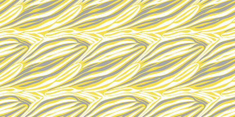 Organic vector texture stripe, zebra print pattern background
