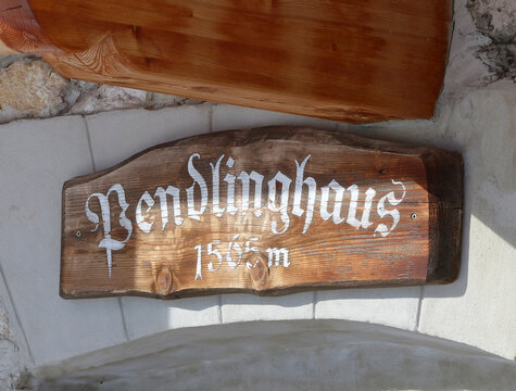 Pendling house at Pendling mountain, Tyrol, Austria