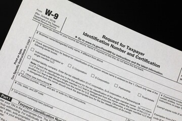 Obraz premium Wage and Tax Statement of the Internal Revenue Service