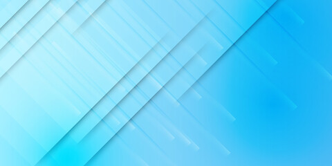 Abstract soft blue modern geometric shape with futuristic concept background