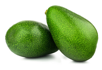 Avocado isolated on a white background