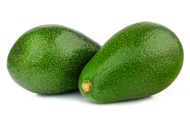 Avocado isolated on a white background