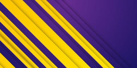 abstract purple yellow orange background. Purple card with vintage pattern and golden label. Abstract background made of halftone dots and curved lines in dark purple yellow orange colors