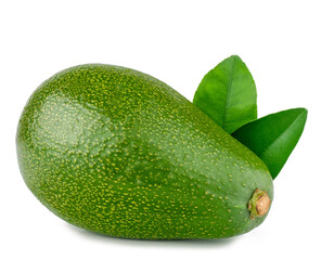 Avocado isolated on a white background