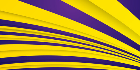 abstract modern yellow orange purple wave lines background vector illustration