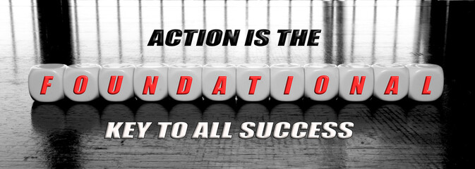 motivational or inspirational quote - success  concept
