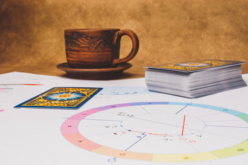 The workplace of an astrologer, magician and sorcerer of our time. Hobby during the coronavirus...