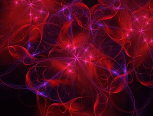 Imaginatory fractal background Image
