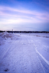 Winter Walking Path