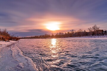 Sunrise On The River